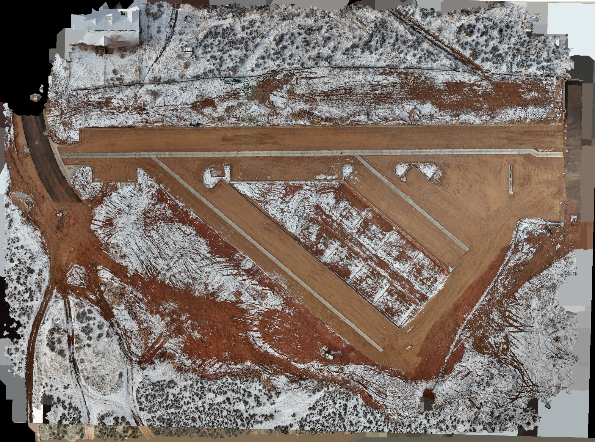 Construction Orthomosaic Drone mapping