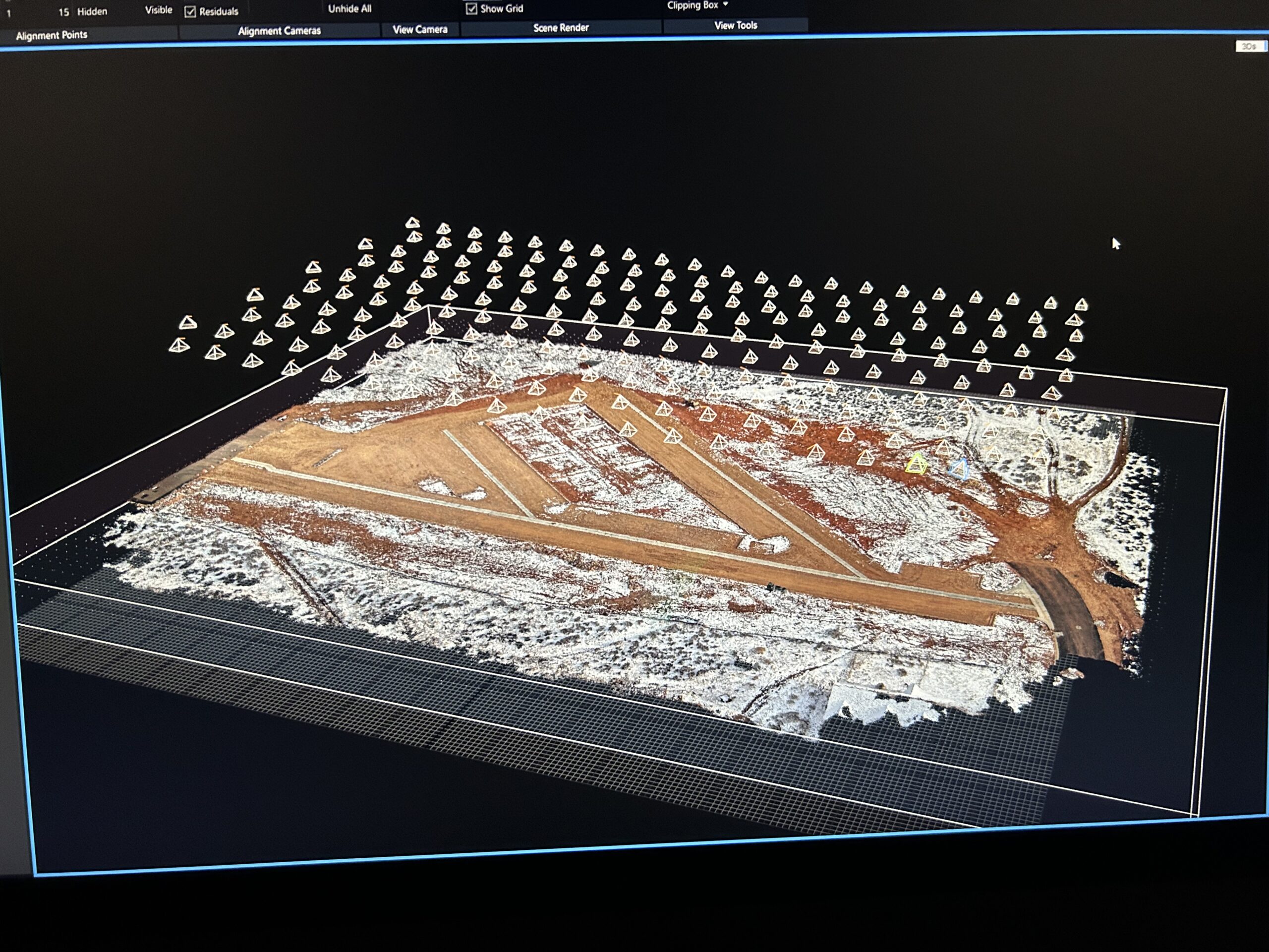 Waypoint mapping, Orthomosaic