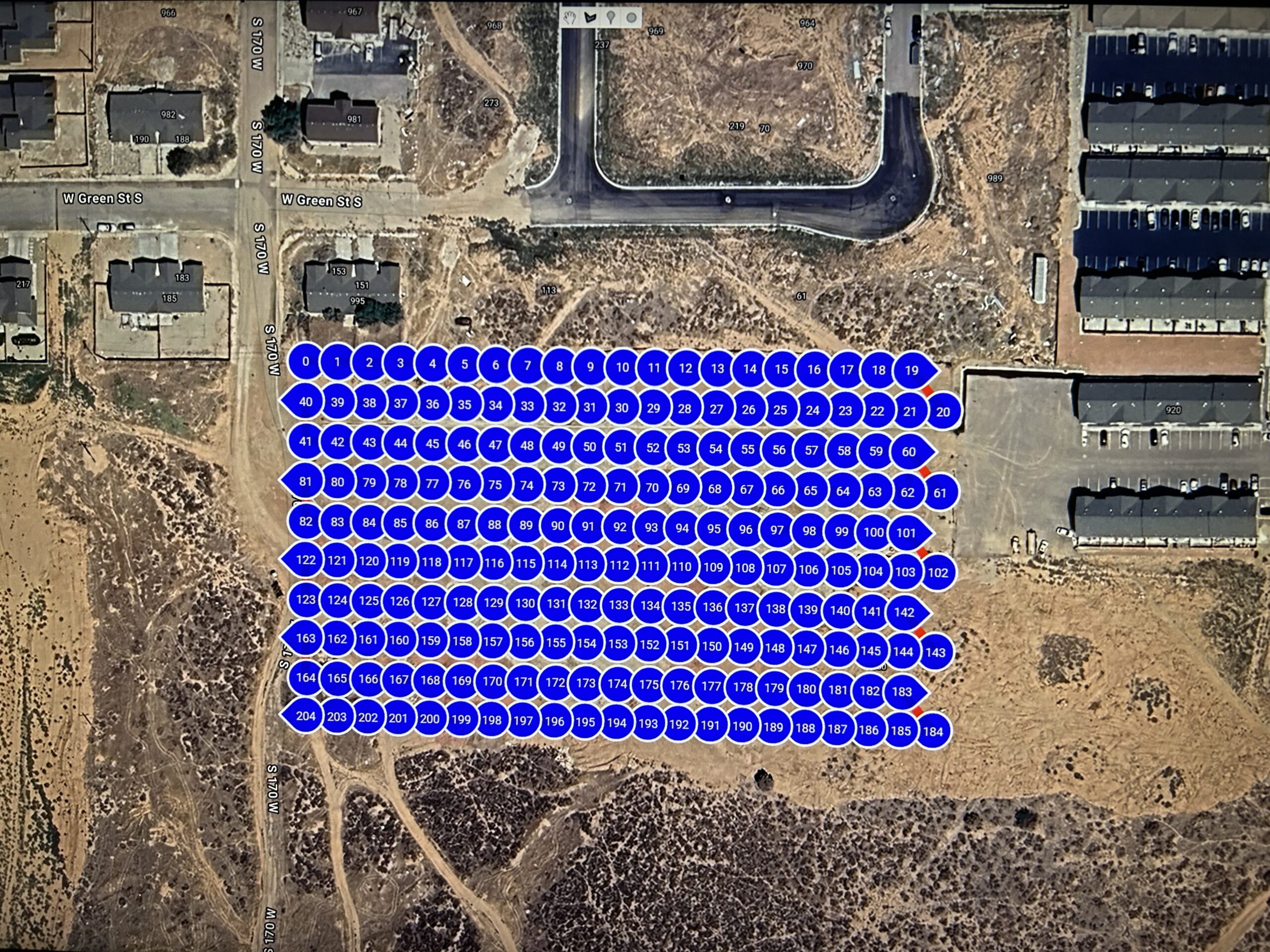Waypoint mapping
