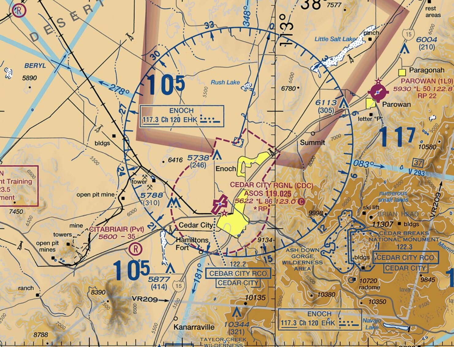 FAA CDC Class E surface